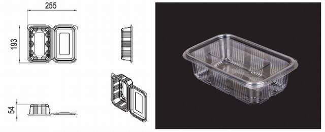 PET POSUDA 125*198*60 600/1 L-107 750GR FIMA