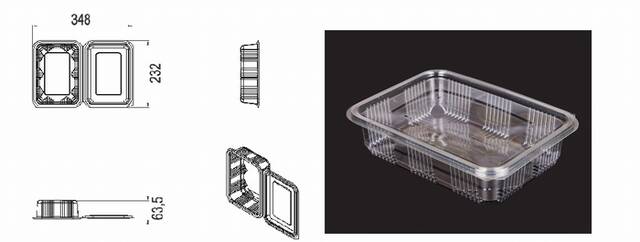 PET POSUDA 175*233*58 300/1 L-115  1500 GR FIMA
