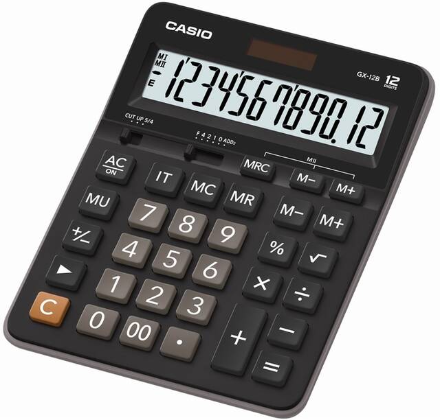KALKULATOR UREDSKI GX-12B-W-EC CASIO