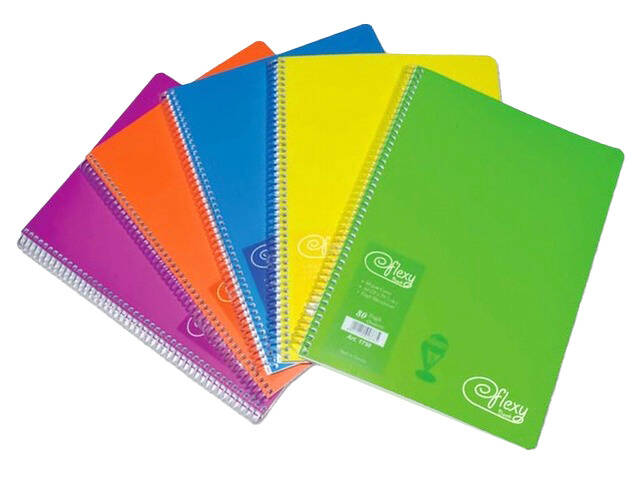 BILJEŽNICA SPIRALNA PVC A4 KARO 80 L 80 GR PAPIR 1750 SIAM
