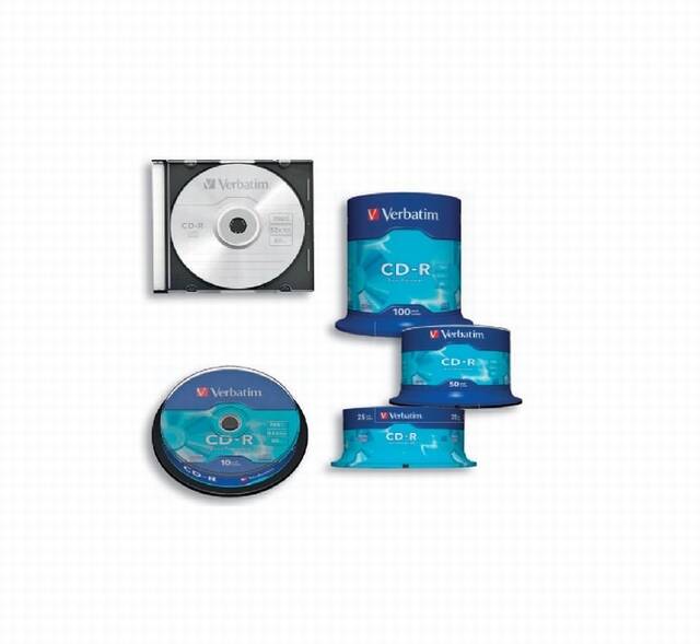 CD-R 700MB 52XEXTRA PROT.SLIM CASE 1/1P 43347 VERBATIM