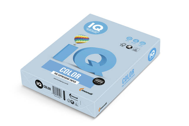 PAPIR C.A4 IQ COLOR 500/1 80GR LED.PLAVA OBL70  9003974416687