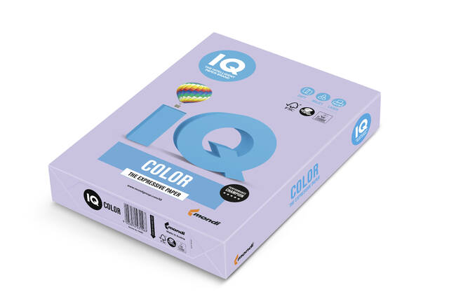 PAPIR C.A4 IQ COLOR 500/1 80 GR LAVANDA LA12  9003974406398
